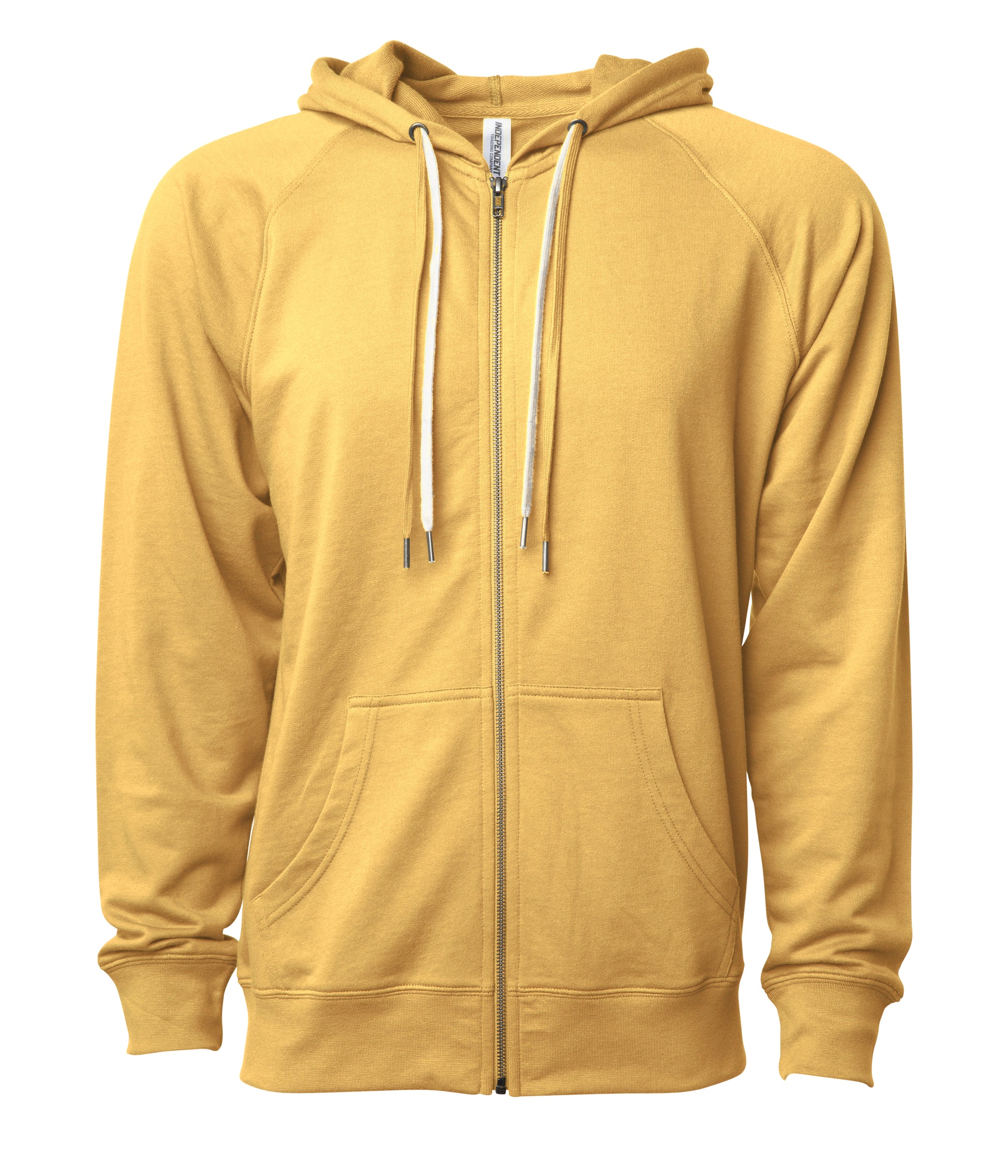 All-over Print Full Zip Up Hoodie (Lightweight) - Print on demand