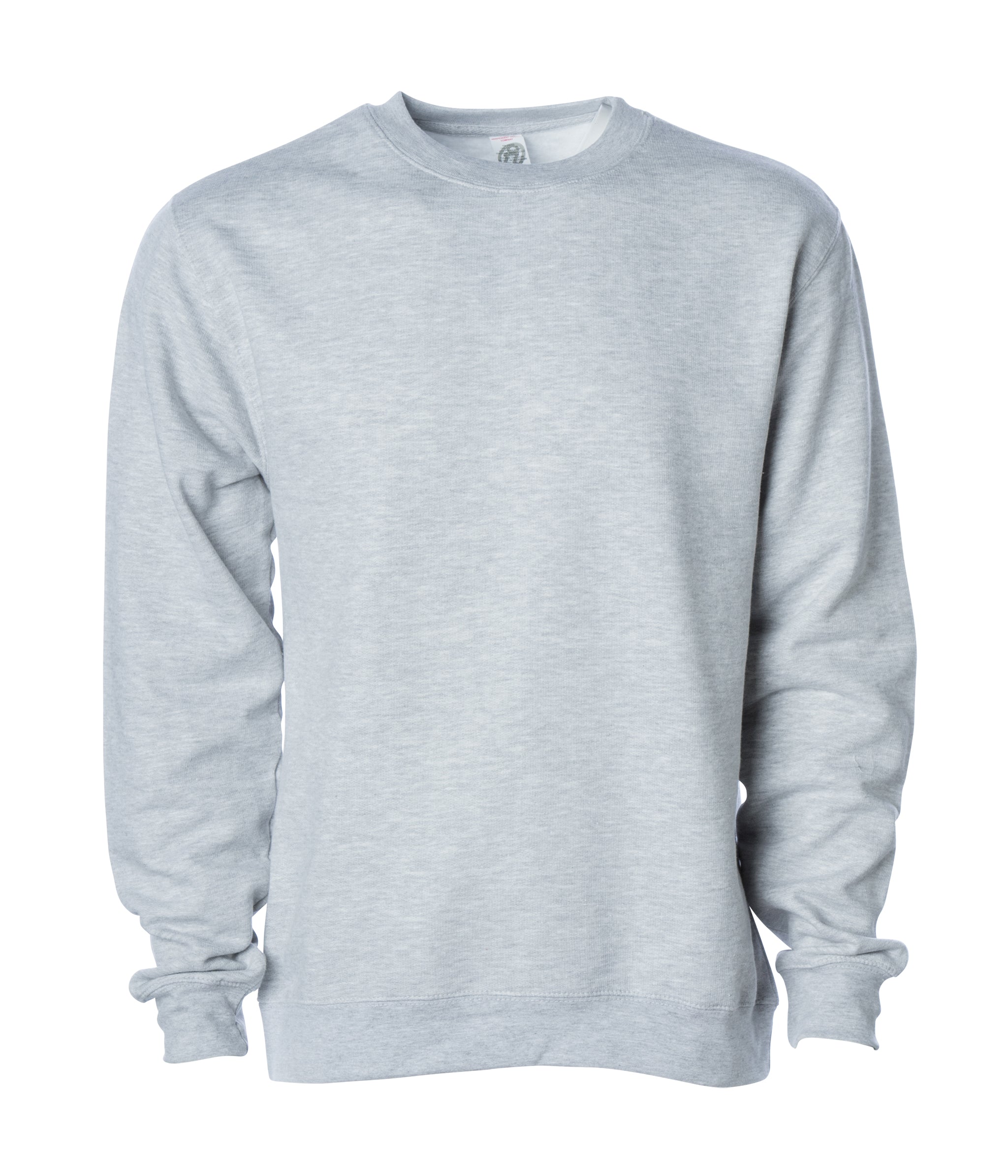 Independent Trading Co. SS3000 Midweight Crewneck Sweatshirt - Charcoal Heather - 2XL