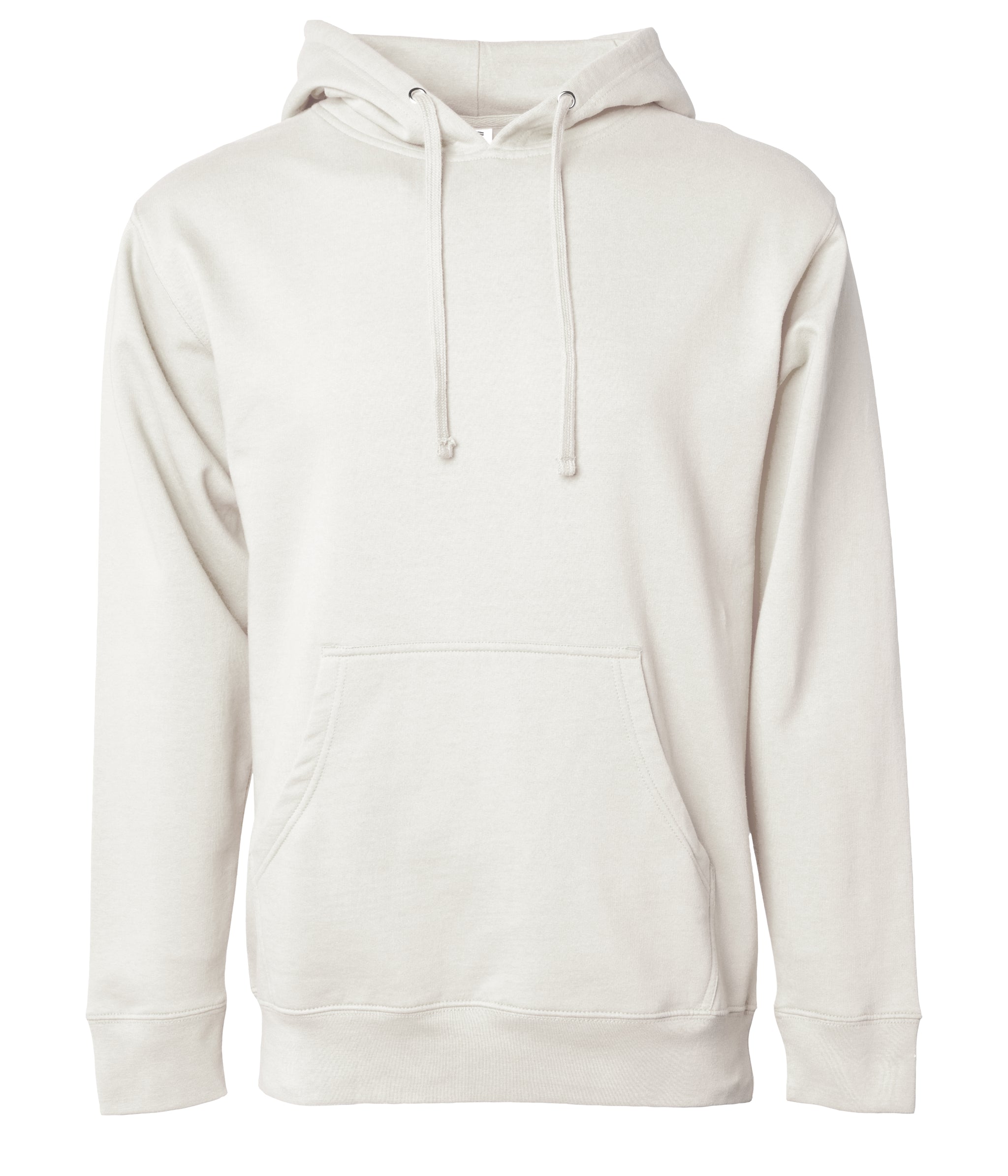 Midweight Hooded Pullover Sweatshirt, Bone / 5XL