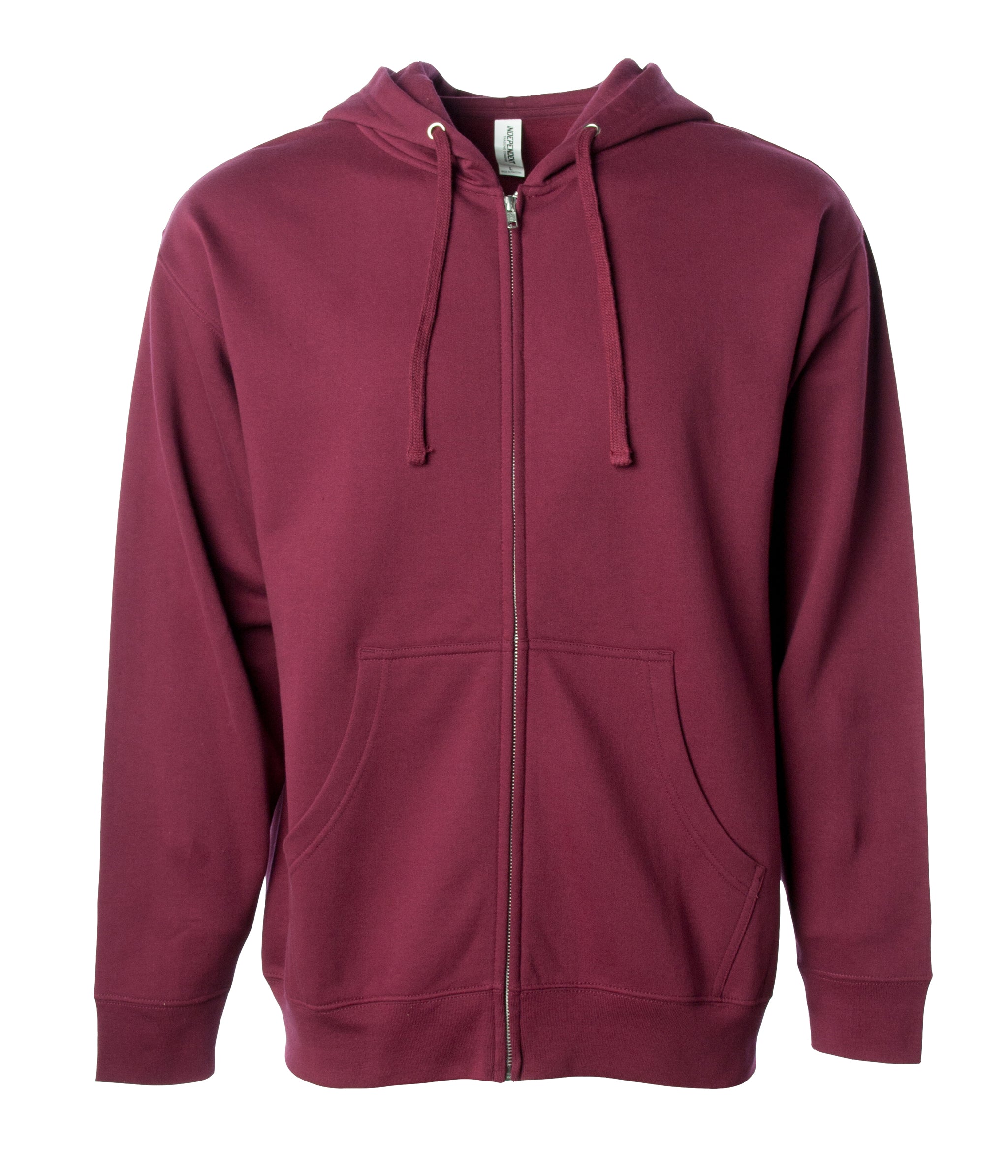 Midweight Zip Hooded Sweatshirts